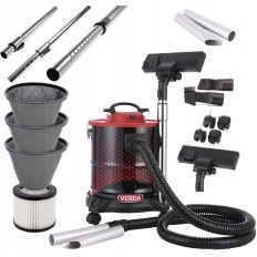 Aspirator cenusa si uz casnic 1650W 20L si 3 filtre de material