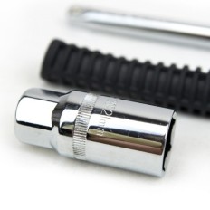 VERDA , Cheie cu clichet pentru bujii , 16-18-21 mm