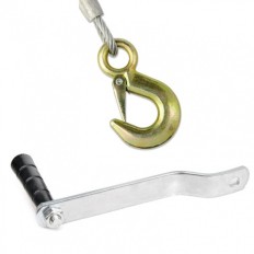 Troliu manual VERDA, 545 kg, curea 7 m, cu cârlig , WK545