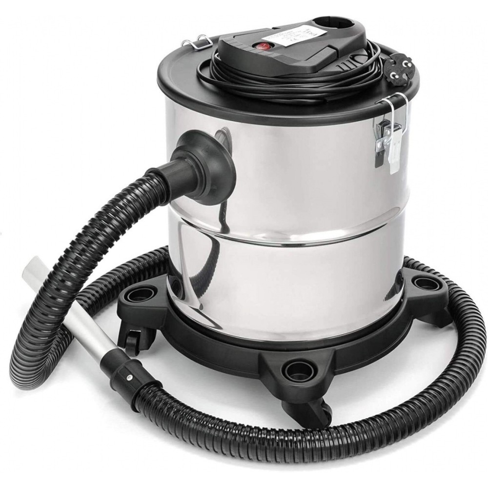 Aspirator cenusa semineu 1650W  recipient metalic 20L