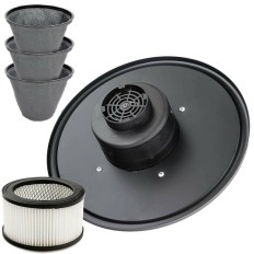 Aspirator cenusa semineu 1650W  recipient metalic 20L